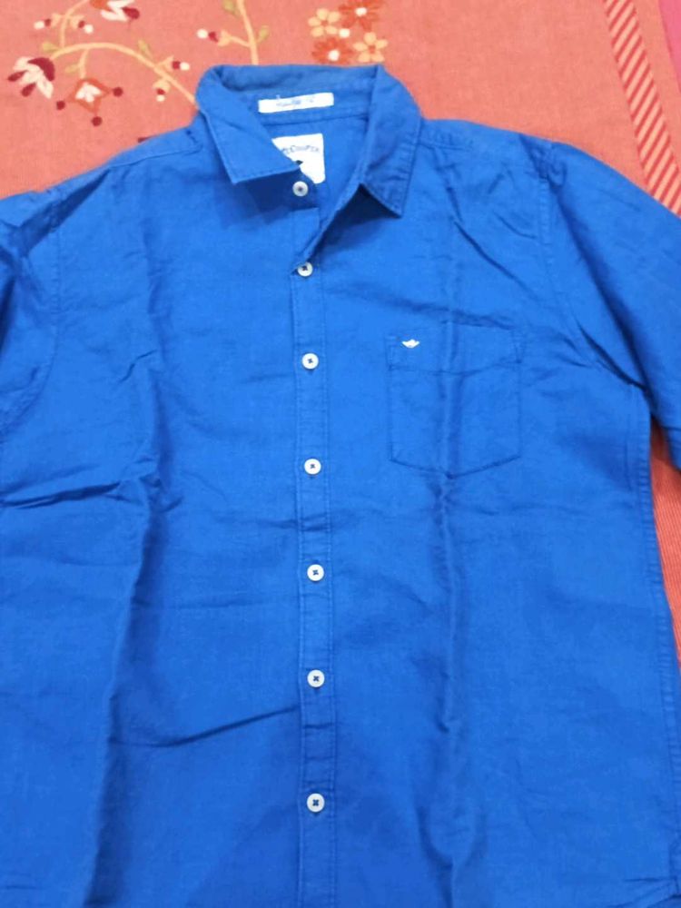 Blue Casual Shirt