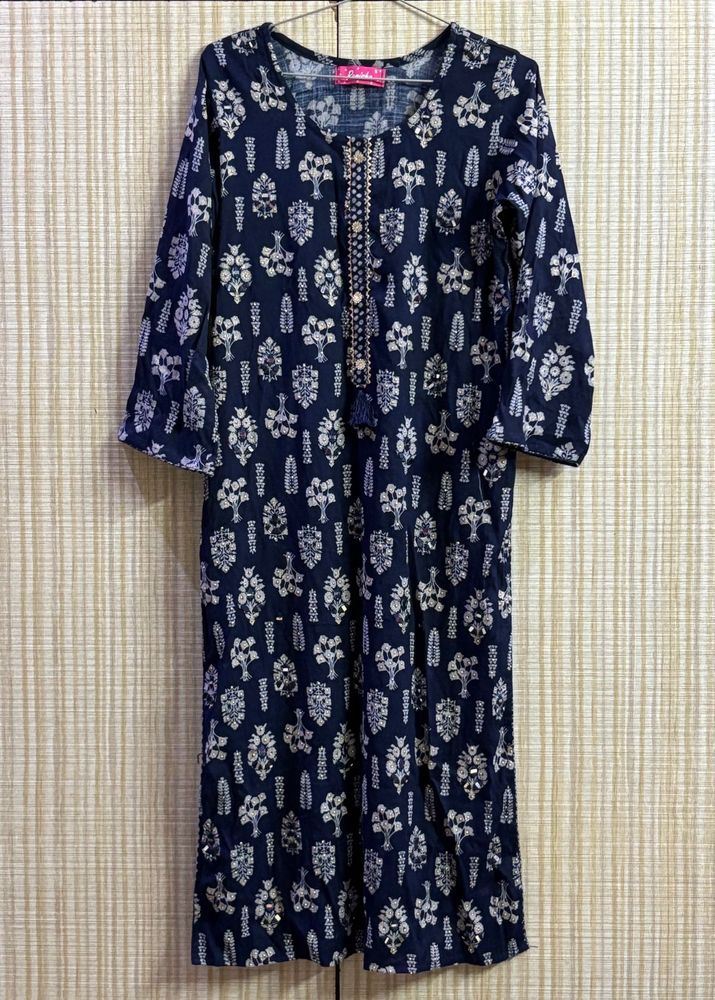 Designer Floral Print Suit Set