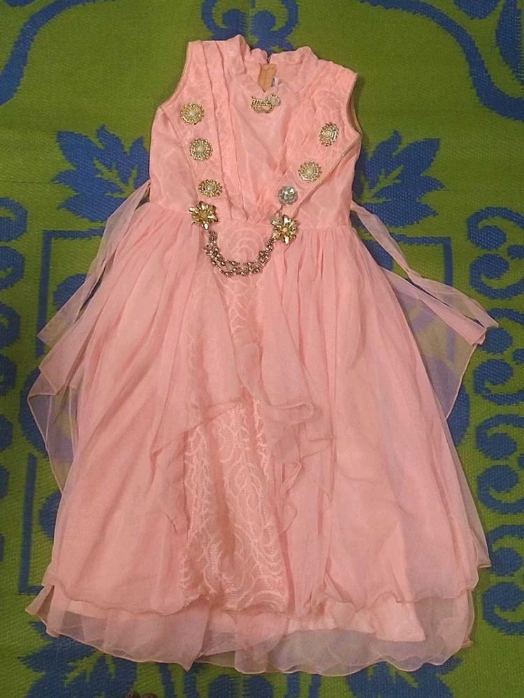 Sleeveless Anarkali