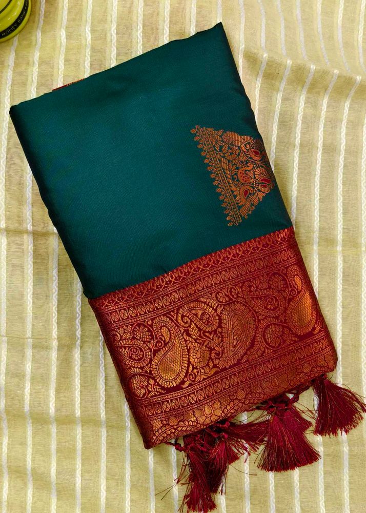 Green Kanjivaram Silk Saree