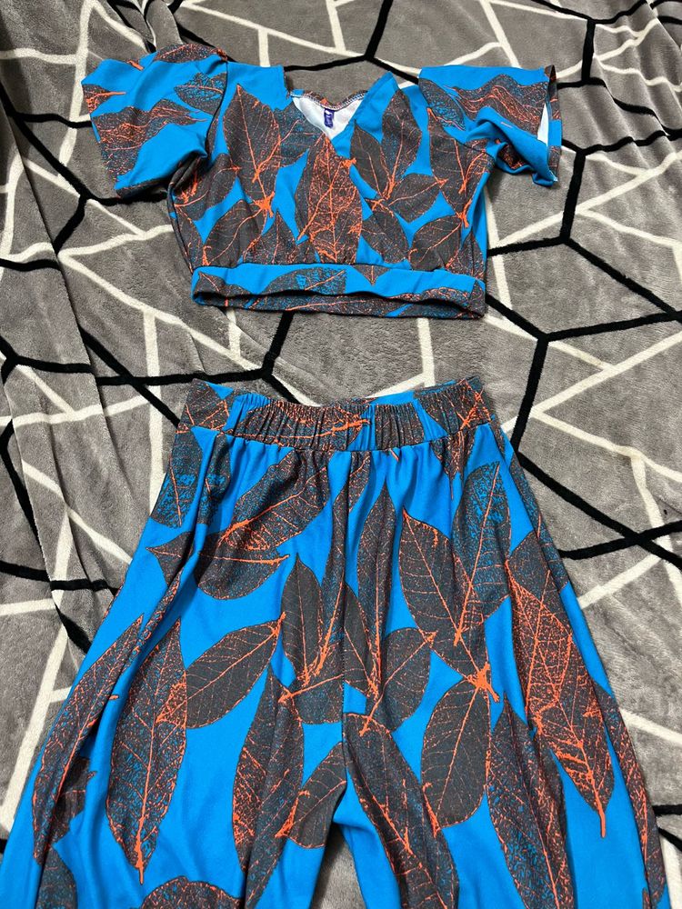 Leaf Print Co-ord Set