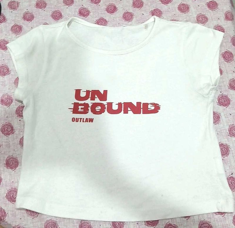 White UNBOUND Tee