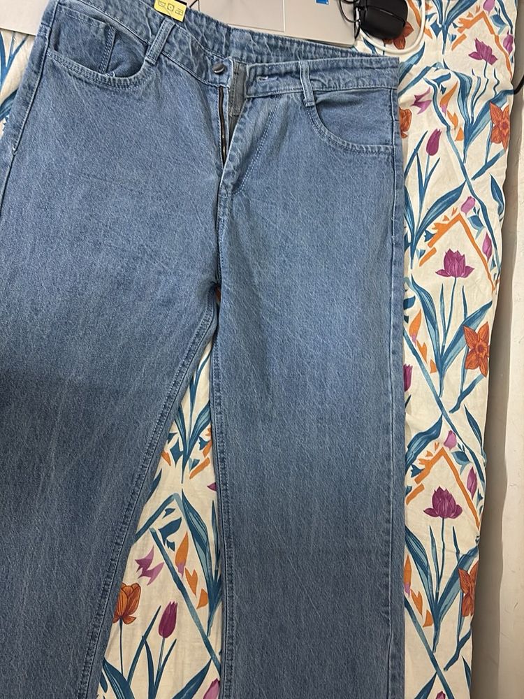 Light Wash Denim Jeans