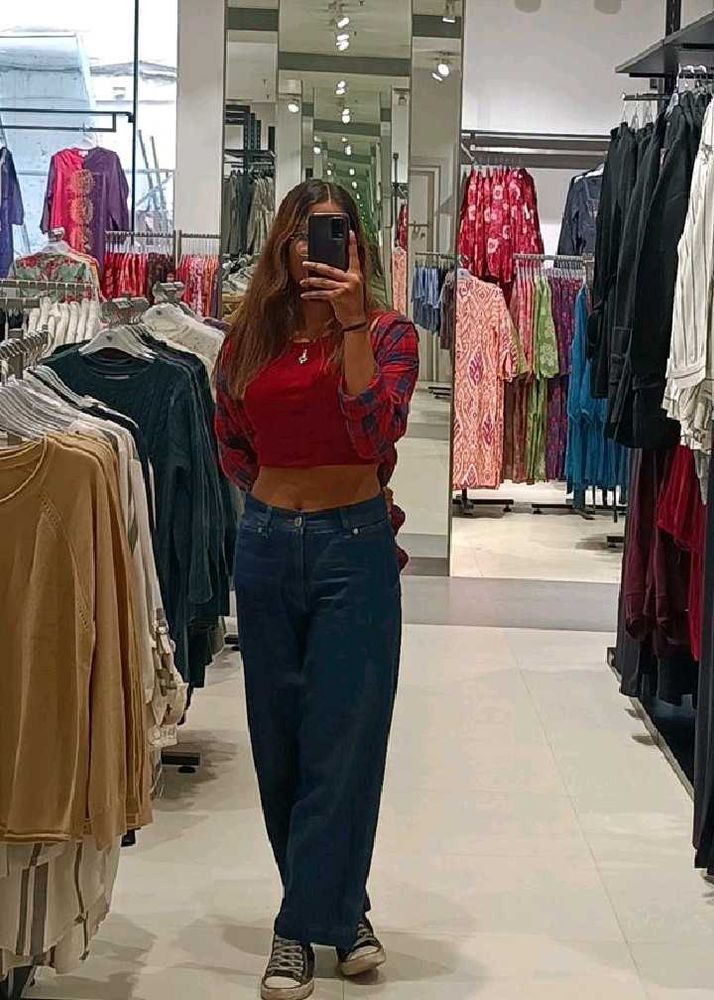 Flared Baggy Jeans