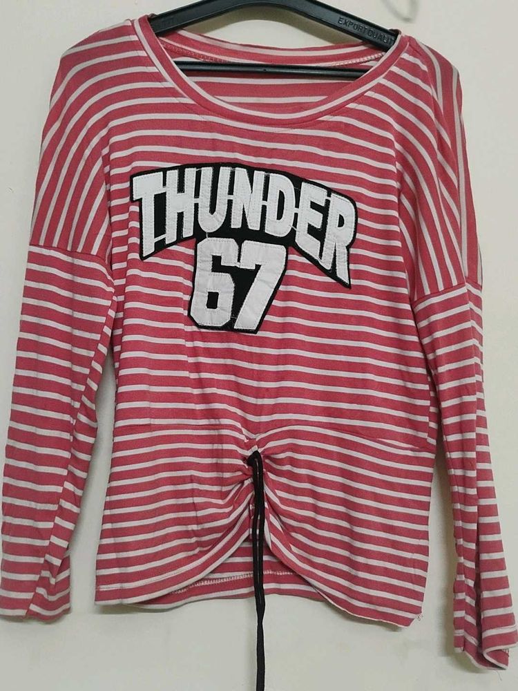 Striped Long Sleeve Tee