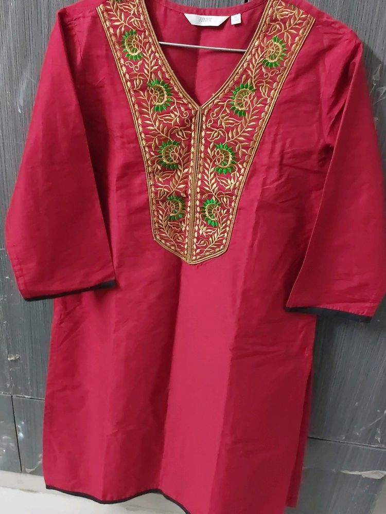 Branded MAX KURTA TAMATO COLOUR