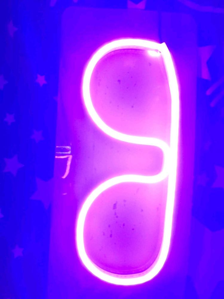 Neon Glasses Light