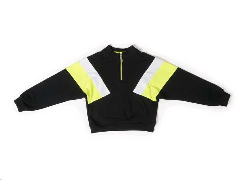 Stylish Colorblock Sweatshirt