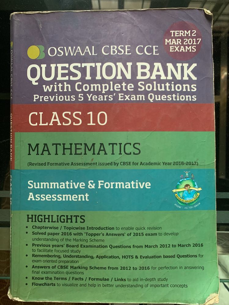 Class 10. Maths Question Bank