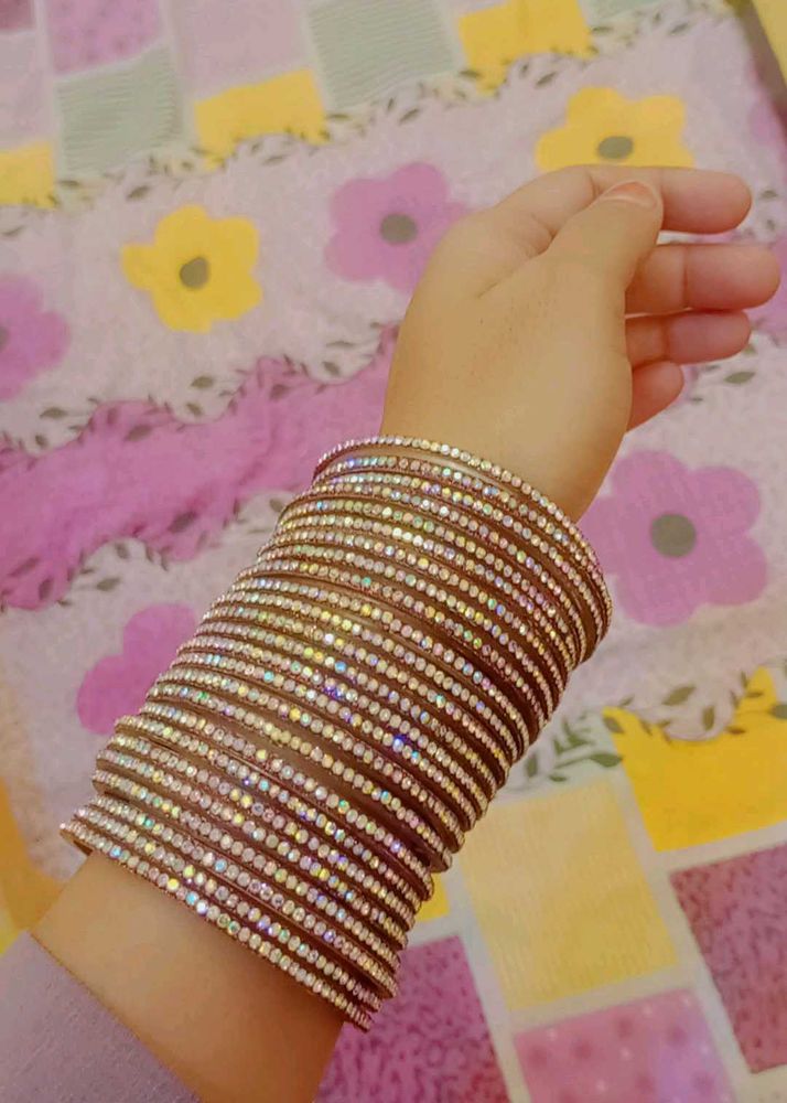 Sparkling Bangle Set