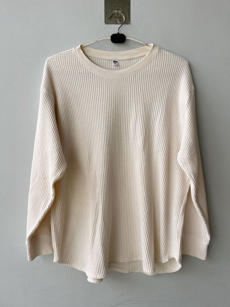 Uniqlo Waffle Knit pullover