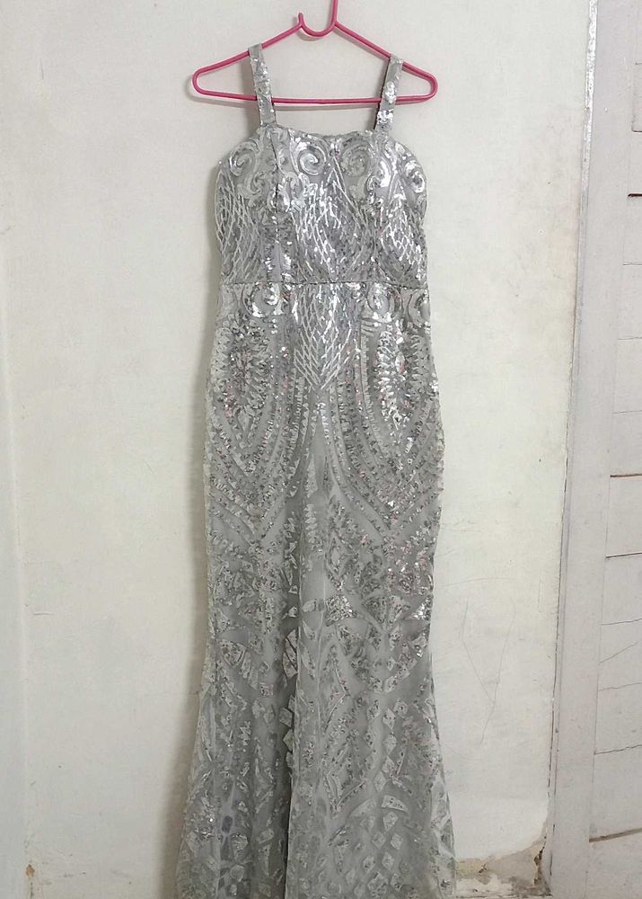 Mermaid Gown And Peach
