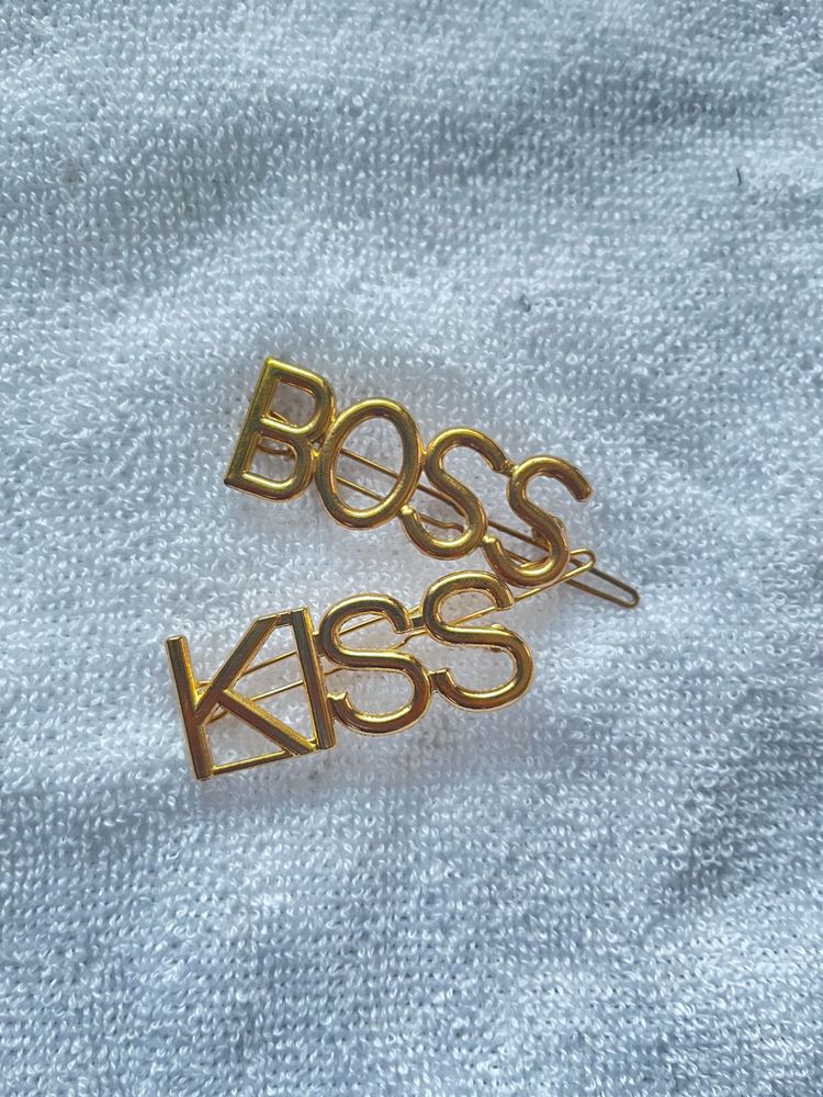 Boss &amp; Kiss Hair Clips