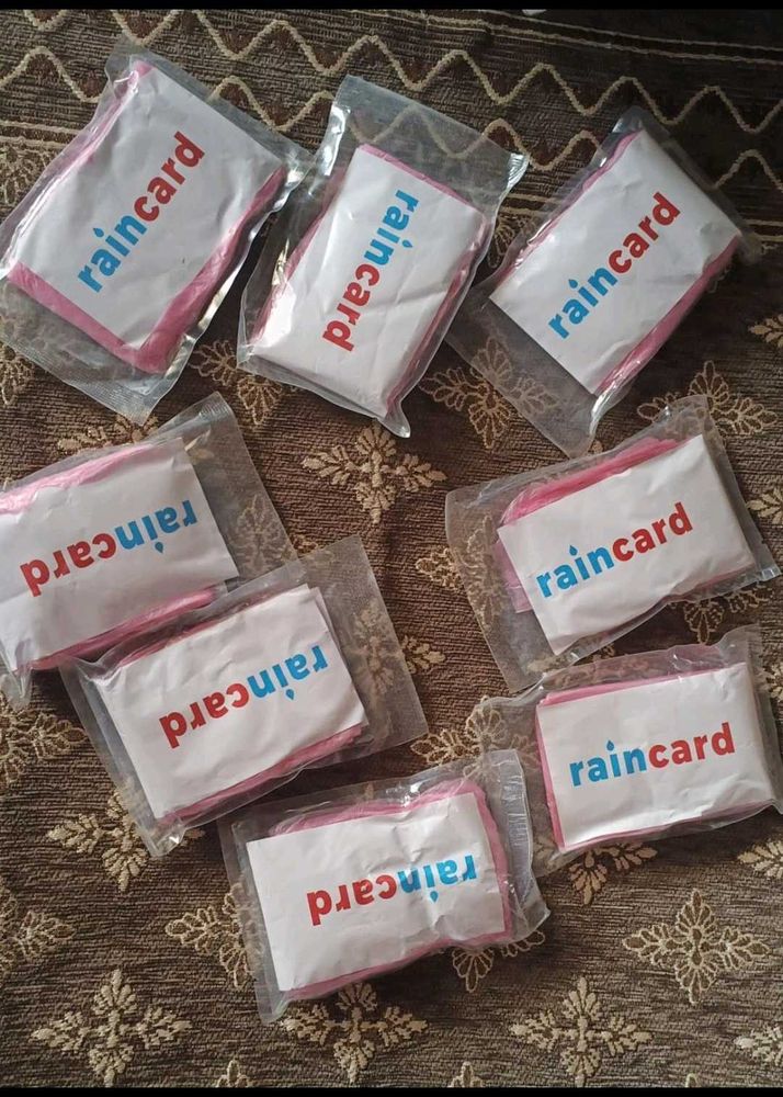 POCKET RAIN COAT IN CARD