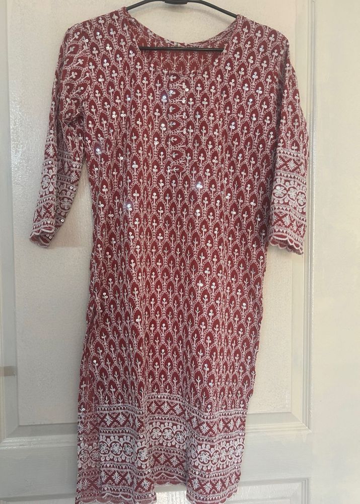 Embroidered Kurta