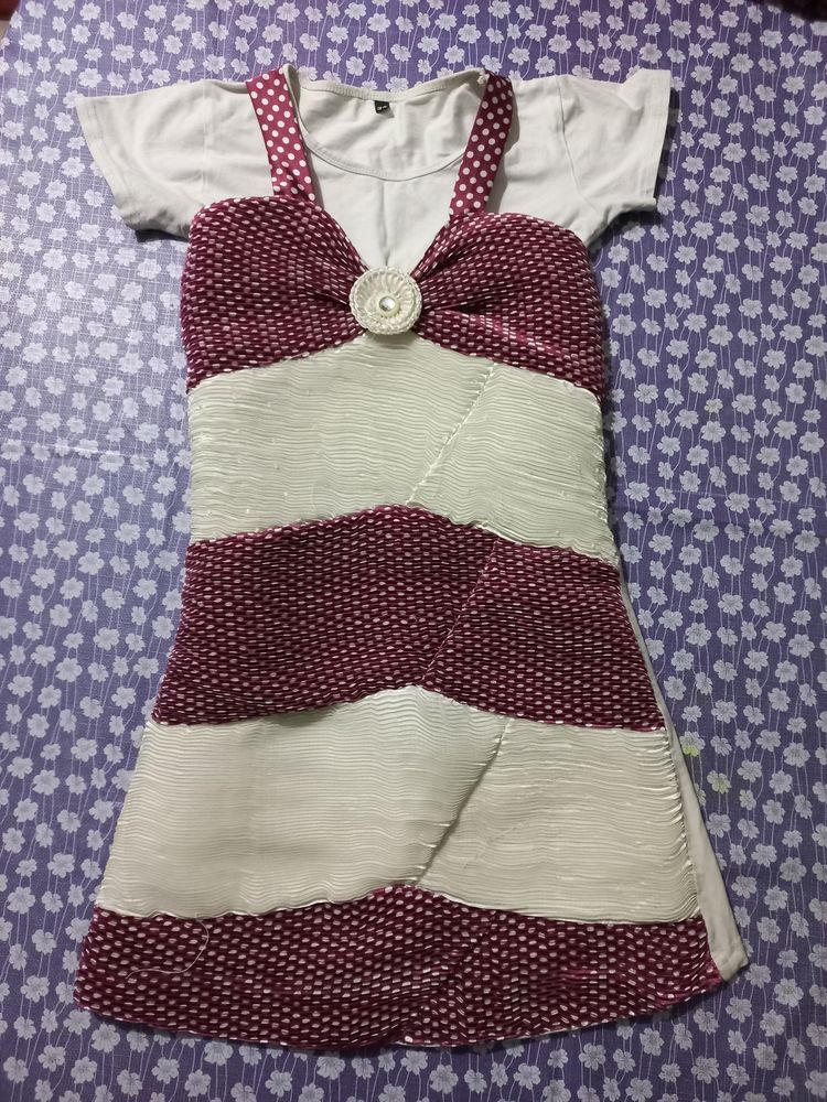 Party Wear Dress With Inner
