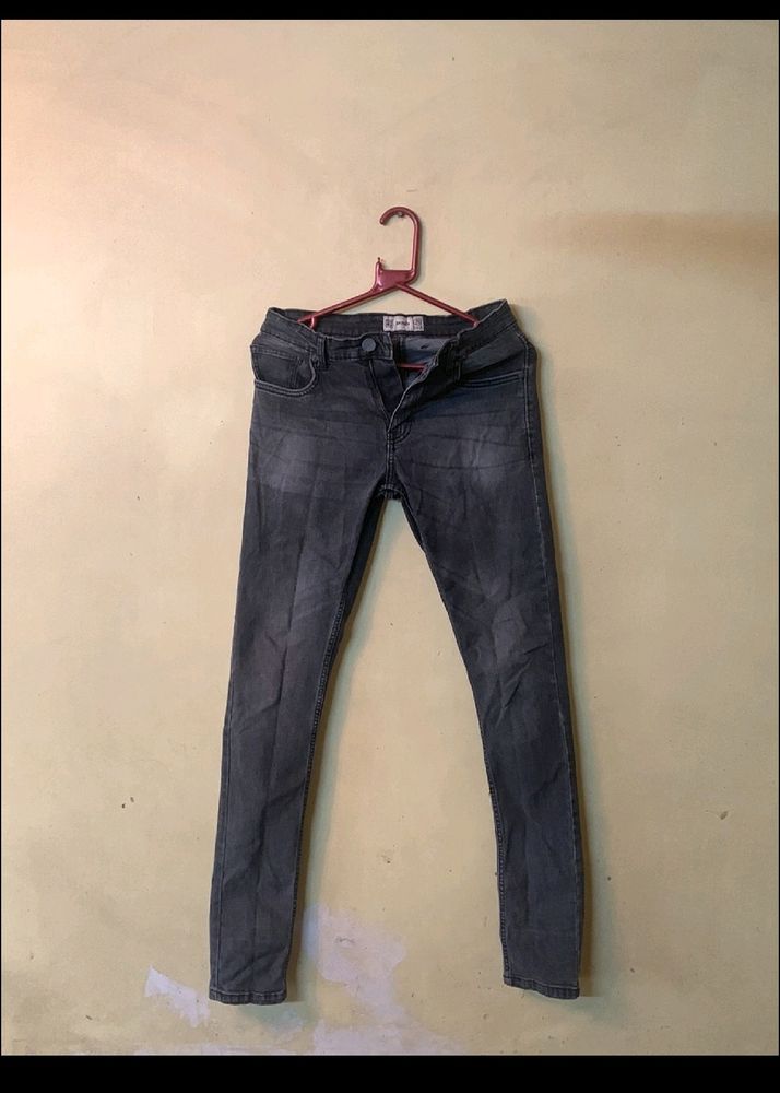 Grey Jeans Skinny