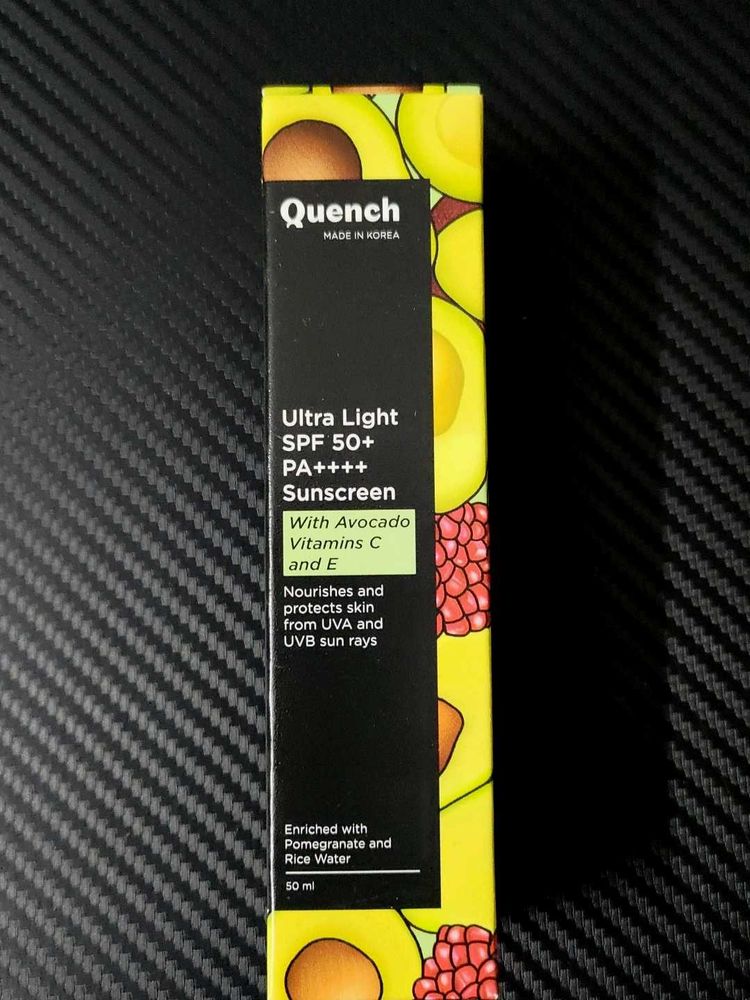 Quench Sunscreen Ultra Light SPF 50+, 50ml