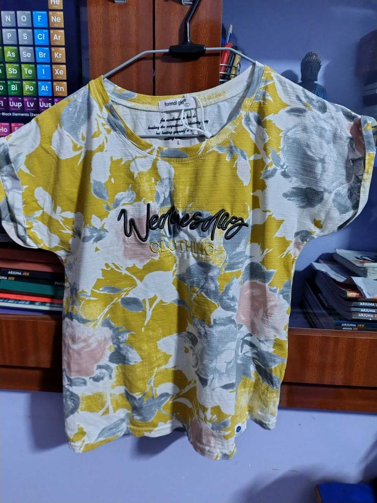 Floral Wednesday T-shirt