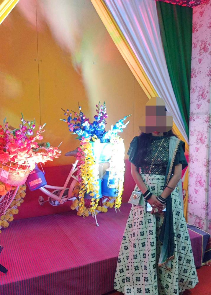Green Lehenga Choli