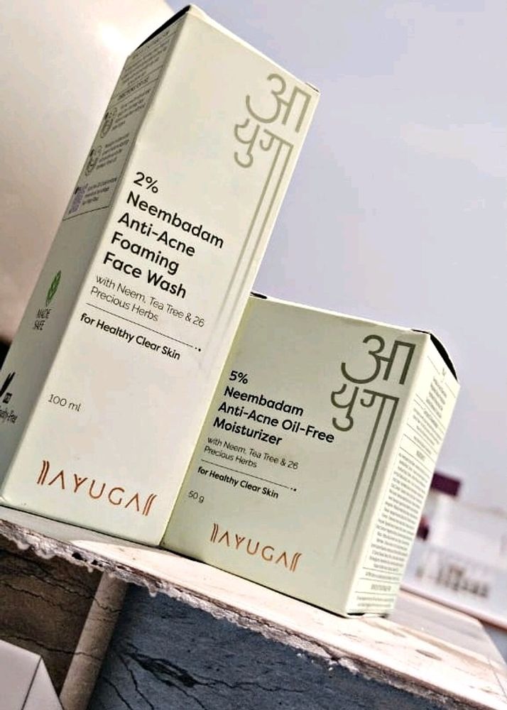 Ayuga Neembadam Face Wash+ 2 Pc Moisturiser