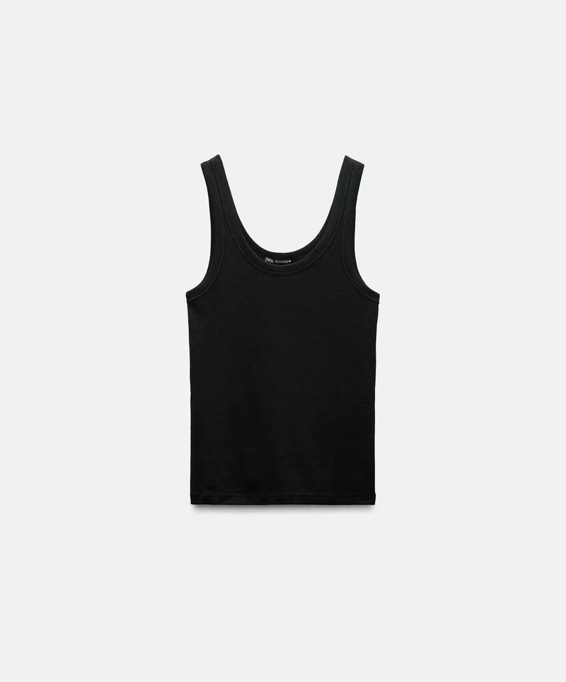 Zara Black Tank Top