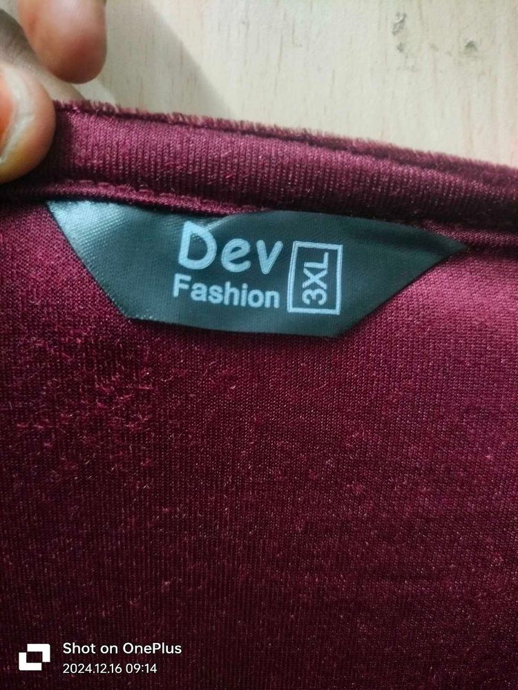 New Velvet Gown