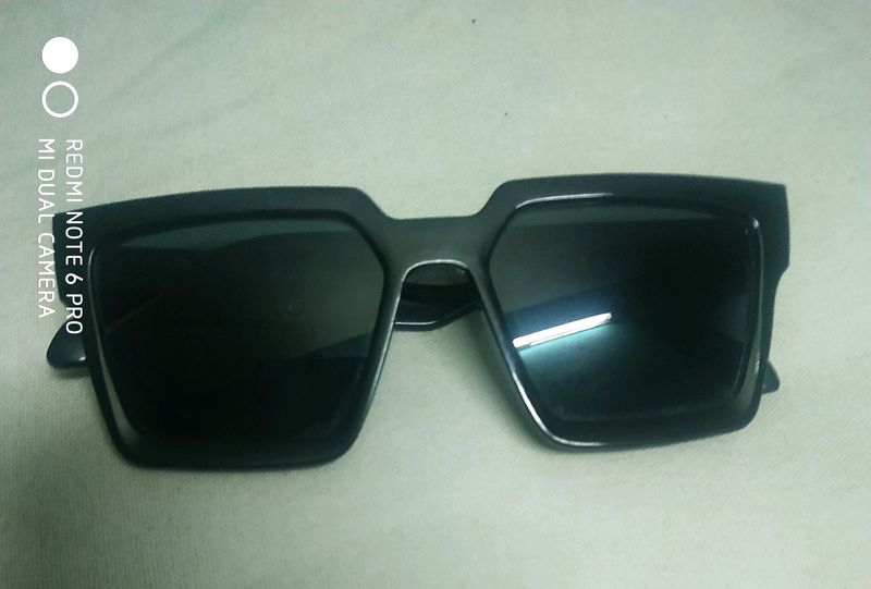 Two Black Fiber Goggles