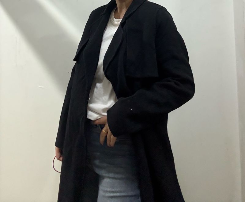 🖤Elegant Black Trench Coat🖤