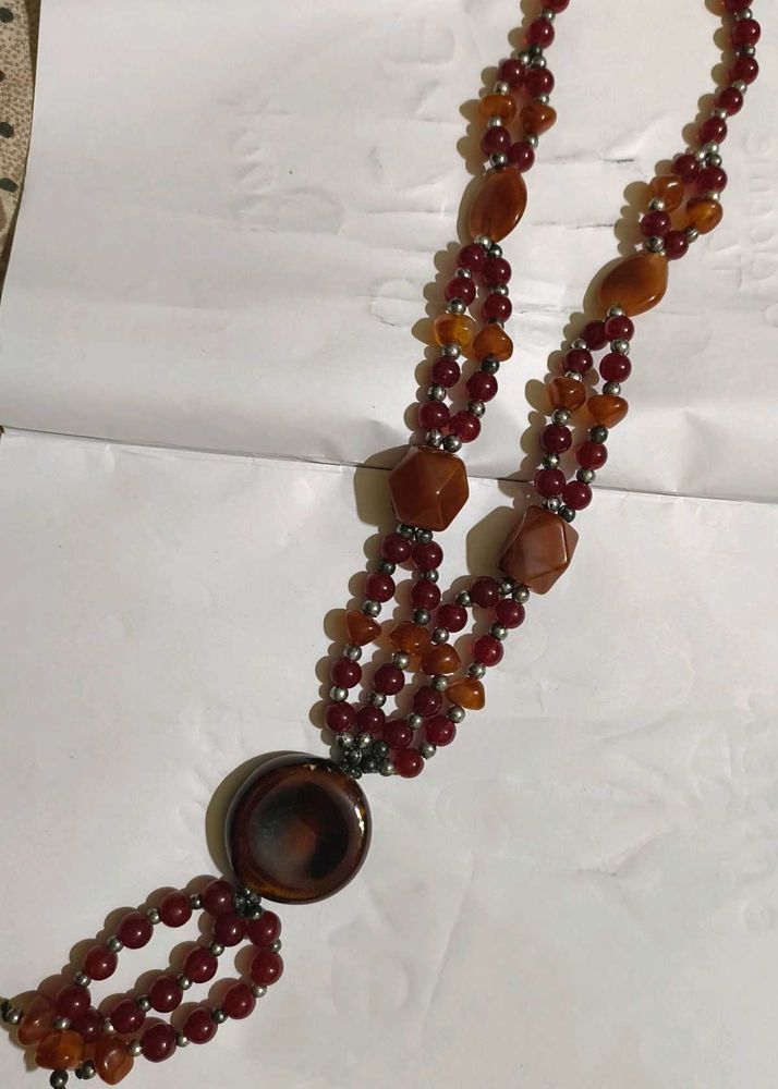 Beaded Layered Necklace