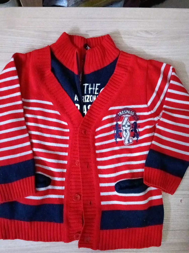 Full Sleeves Sweater ⭐⭐⭐Front Open⭐⭐