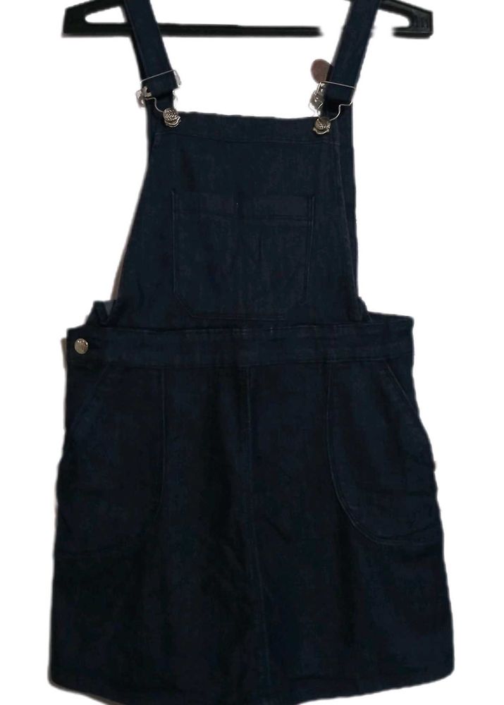 Denim Overall Dress