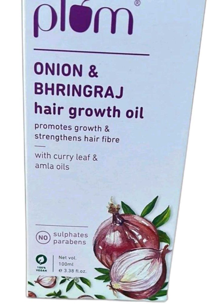 Plum Onion Hair Growth Oil
