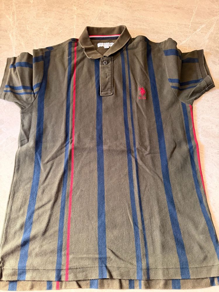 Striped Polo Shirt