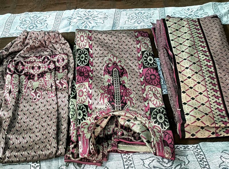 Suit With Shawl