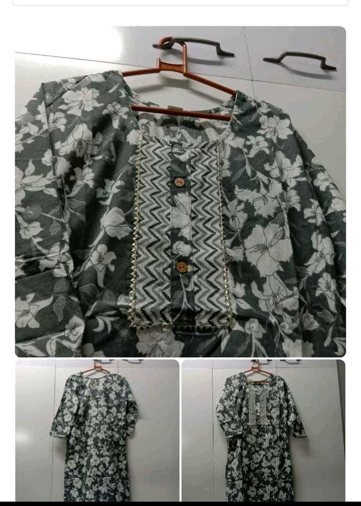 Floral Print Kurta Set