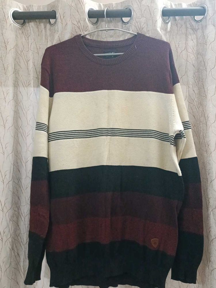 Striped Pullover Sweater