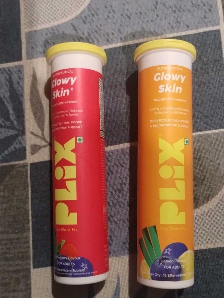 PLIX Glowy Skin Effervescent Tablets
