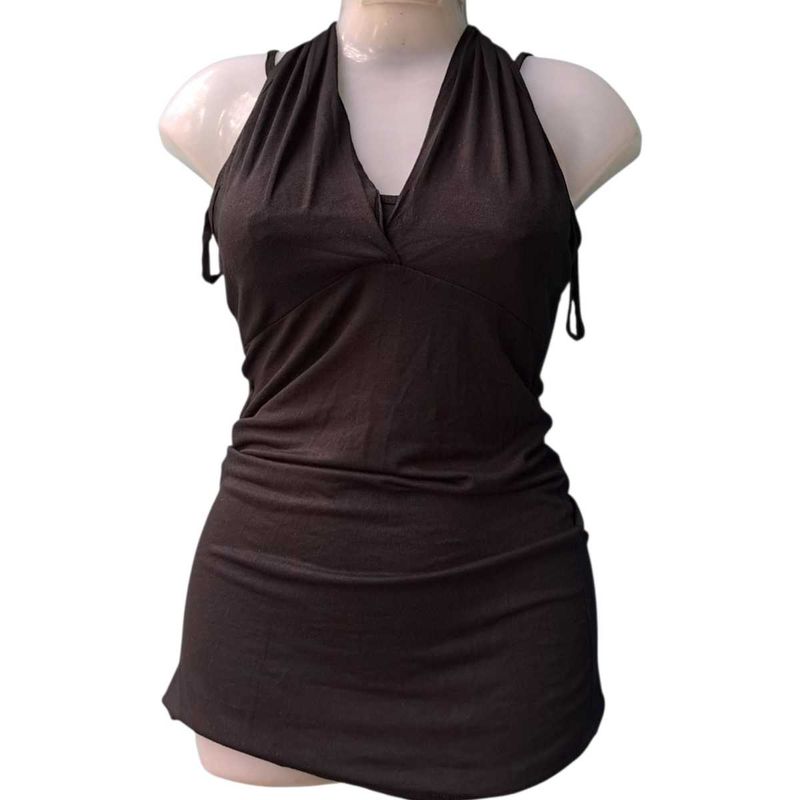 Black Halter Top