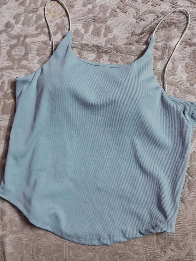 Cute Light Blue Tank Top