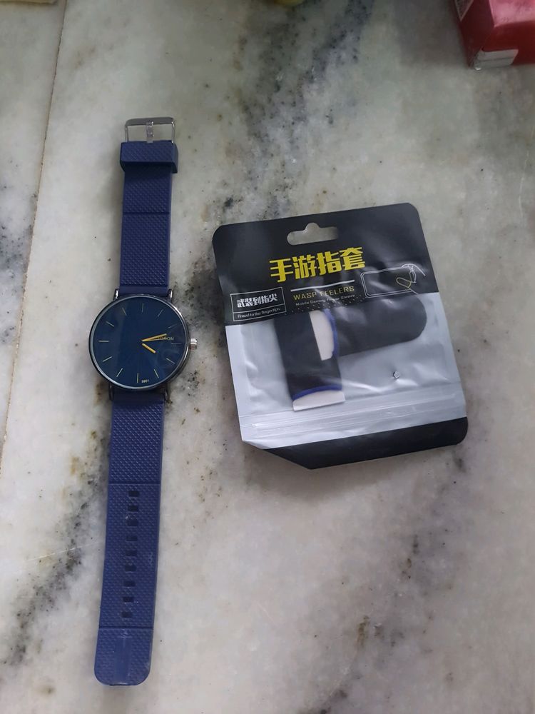 ANALOG WATCH TOROM + FREE GAME FINGER SLEEVES