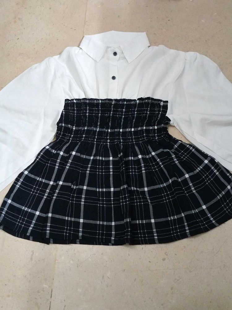 Plaid Skirt Top - Unique Style
