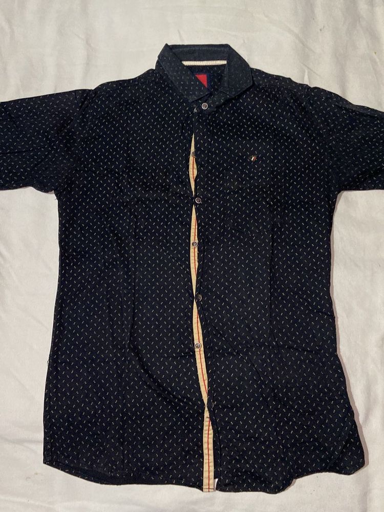 Patterned Casual Shirt