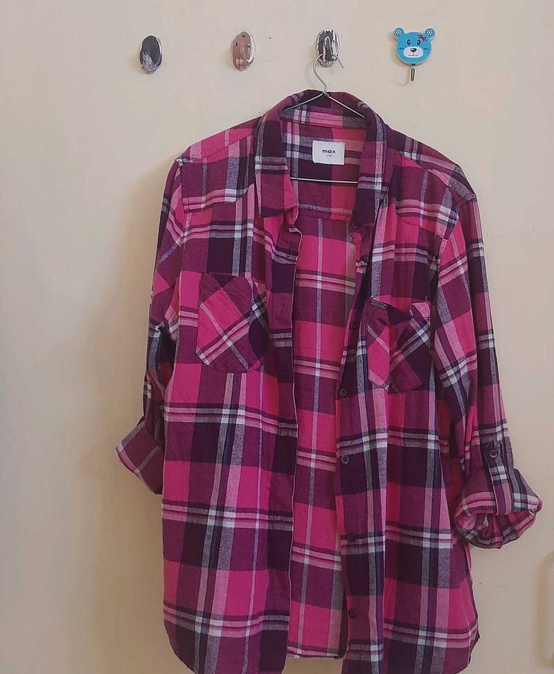 Checked Shirt Women