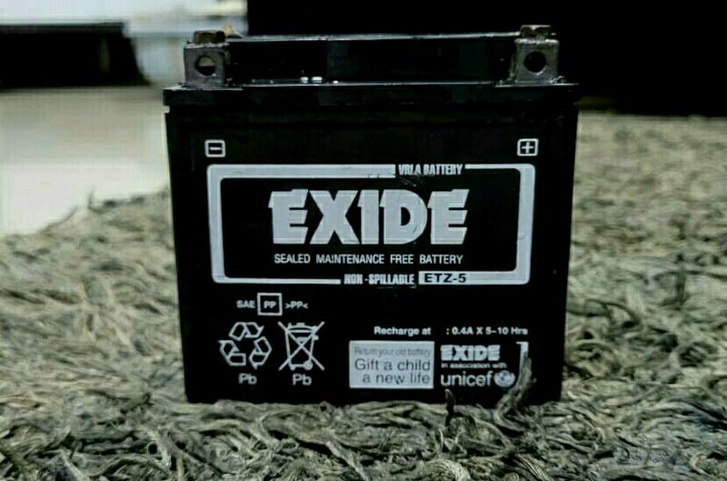 Exide 12.4v Battery🔋2 Kg