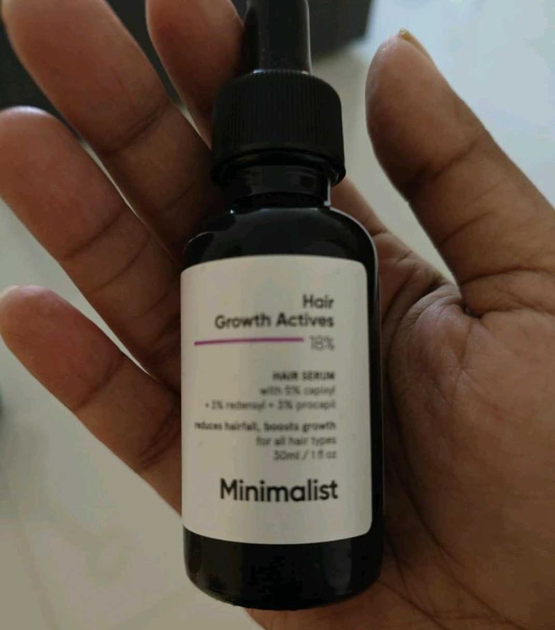 Minimalist Hair Growth Serum With 3% Redensyl, 3%