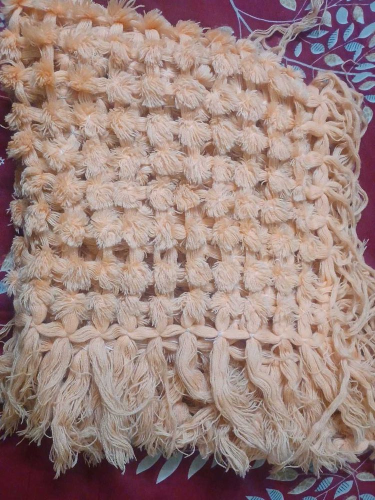 Handmade Knitted Woolen stole