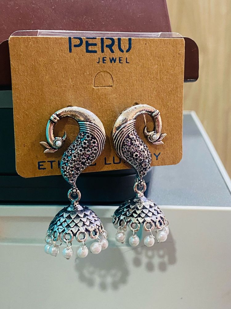 Peru Jewel Jhumka Earrings