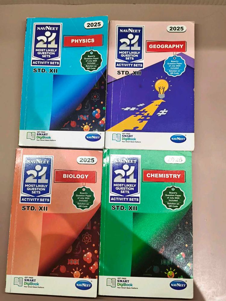 Navneet STD. XII Activity Sets - 4 Books