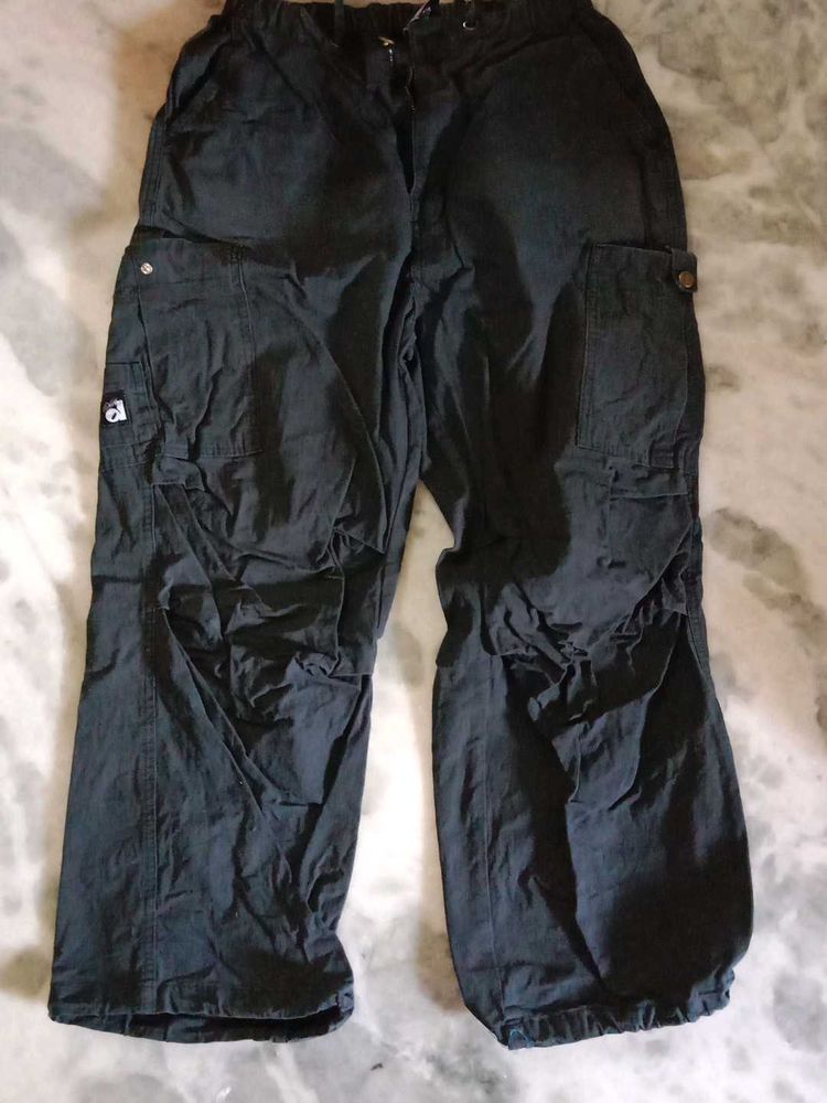 Black Cargo Pants